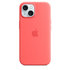 APPLE iPhone 15+ Silicone Case with MS - Guava
