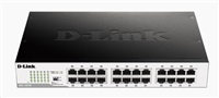 D-Link DGS-1024D 24-portový 10/100/1000 gigabitový stolný/pozemný prepínač
