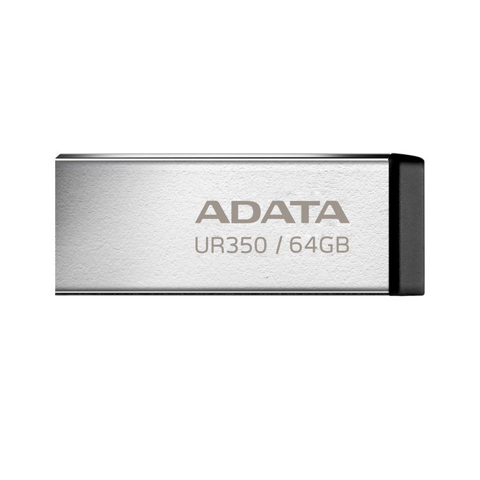 ADATA UR350/64GB/USB 3.2/USB-A/Čierna