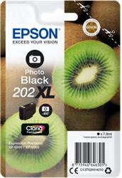 Atrament EPSON čierny Singlepack "Kiwi" Photo Black 202XL Claria Premium Ink 7,9 ml