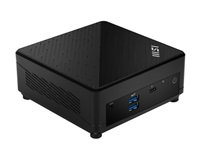 Počítač MSI PC Cubi 5 12M-261BEU - Intel Core i5-1235U, 2x SODIMM DDR4, 1x 2.5" + 1x M.2, WI-FI + BT, USB, VESA, bez OS, černá