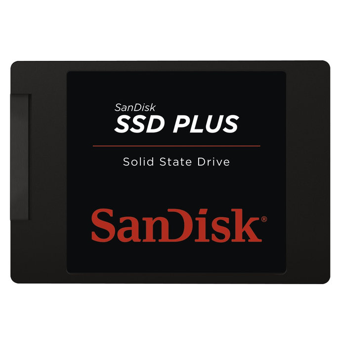 Sandisk Plus/480GB/SSD/2.5"/SATA/Čierna/3R