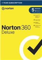NORTONLIFELOCK NORTON 360 DELUXE 50GB +VPN 1 používateľ pre 5 zariadení na 1 rok - ESD