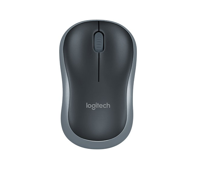 Bluetooth optická myš Logitech M185 nano/Kancelárska/Optická/1 000 DPI/Bezdrôtová USB/Šedá