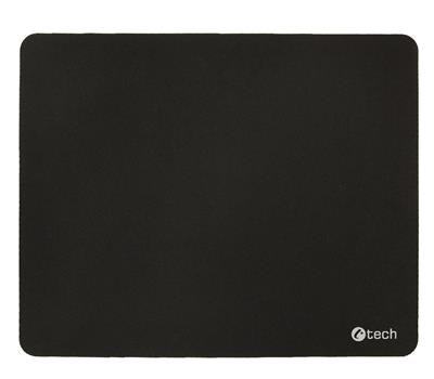 Podložka pod myš Podložka pod myš C-TECH MP-03BK, textilná, 220x180mm, čierna