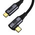 PREMIUMCORD Kabel USB4™ Gen 3x2 40Gbps 8K@60Hz 240W Thunderbolt 3 kabel 1,2m
