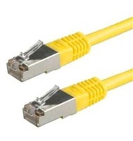 XtendLan patch kábel Cat5E, FTP - 0,5m, žltý (predaj po 10 ks)