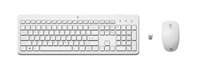 HP 230 klávesnice a myš/bezdrátová/white