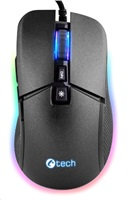 Optická myš C-TECH Dawn, 6400 DPI, RGB