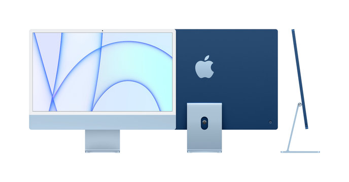 APPLE iMac 24'' 4.5K Ret M1 8GPU/8G/256/CZ/Blue