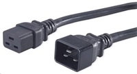 PREMIUMCORD Napájací kábel 230V/16A predĺženie 1,5m (konektory IEC 320 C19 - IEC 320 C20)