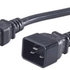 PREMIUMCORD Napájací kábel 230V/16A predĺženie 1,5m (konektory IEC 320 C19 - IEC 320 C20)