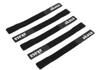 Súprava na viazanie káblov AKASA Tidy Kit 2, 5x uťahovacia páska, suchý zips