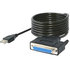 PREMIUMCORD Kabel USB printer kabel, USB na paralelní port