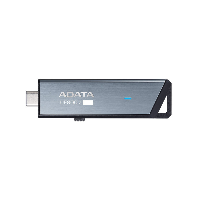 ADATA UE800/512GB/USB 3.2/USB-C/Strieborná