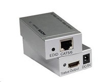 PremiumCord HDMI extender na 60m cez jeden kábel Cat5e/Cat6