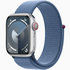 Apple Watch S9 Cell/41mm/Silver/Šport Band/Winter Blue