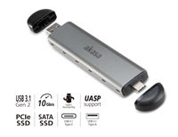 AKASA M.2 SATA / NVMe SSD na USB 3.1 Gen 2