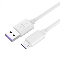 PremiumCord Kabel USB 3.1 C/M - USB 2.0 A/M, Super fast charging 5A, bílý, 1m