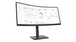 Monitor LENOVO LCD ThinkVision T34w-30-34"  VA,matný,21:9,3440x1440,178/178,6ms,350cd,3000:1,HDMI,DP,VESA,3Y
