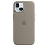 APPLE iPhone 15 Silicone Case with MS - Clay