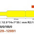 Niimbot štítky na kabely RXL 12,5x109mm 65ks Yellow pro D11 a D110
