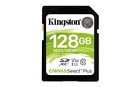 Kingston Canvas Select Plus U3/SDXC/128GB/UHS-I U3 / Class 10