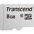 Karta TRANSCEND MicroSDHC 8GB 300S, trieda 10, bez adaptéra