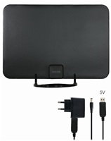 EVOLVEO Xany 2A LTE 230/5V, 45dBi aktivní pokojová anténa DVB-T/T2, LTE filtr