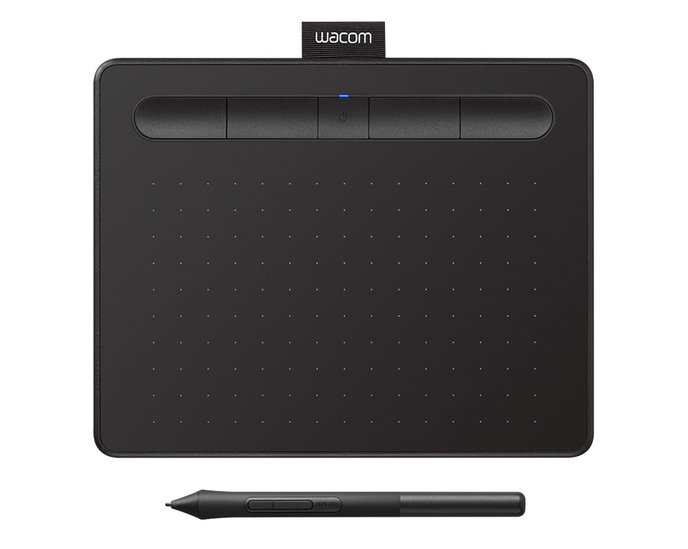 Grafický tablet Wacom Intuos S Bluetooth Black Manga