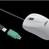 Optická myš FUJITSU myš M530 USB - 1200dpi Laser Mouse Combo - redukce USB PS2, 3 button Wheel Mouse with Tilt-Wheel-Function - BÍLÁ