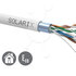 Inštalačný kábel Solarix FTP, Cat5E, drôt, PVC, krabica 305m SXKD-5E-FTP-PVC