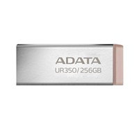 A-DATA ADATA Flash Disk 256GB UR350, USB 3.2, stříbrno-hnědá