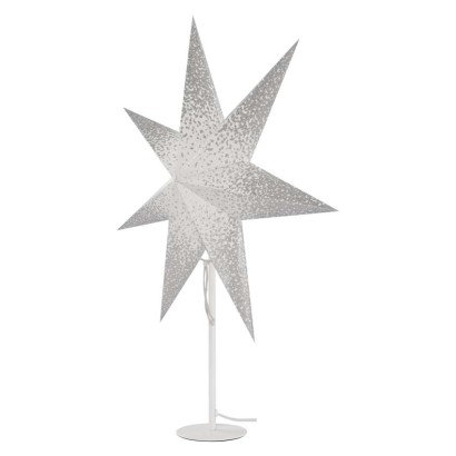EMOS LED hviezda papierová so stojanom, 45 cm, vnút.