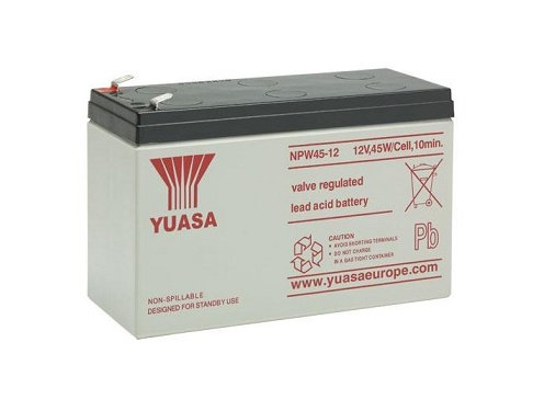 PANASONIC Baterie YUASA NPW45-12 (12V; 45W/čl.; 9Ah; faston F2)
