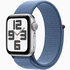 Apple Watch SE/40mm/Silver/Šport Band/Winter Blue