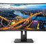 Monitor Philips MT VA LED 346B1C/00 - VA panel, 3440x1440, DP, HDMI, USB-C dock, reproduktory, pivot, zakrivený
