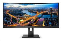 Monitor Philips MT VA LED 346B1C/00 - VA panel, 3440x1440, DP, HDMI, USB-C dock, reproduktory, pivot, zakrivený