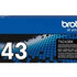 BROTHER Toner TN-243BK - PRO HLL3210 HLL3270 DCPL3510 DCPL3550 MFCL3730 MFCL3770 - cca 1000stran