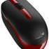 Bluetooth optická myš Genius NX-7007 II/Kancelárska/Blue Track/Bezdrôtová USB/Čierna-červená