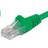 PREMIUMCORD Patch kábel UTP RJ45-RJ45 CAT5e 0.25 m zelenej farby