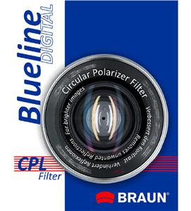 BRAUN PHOTOTECHNIK Braun C-PL BlueLine polarizačný filter 55 mm