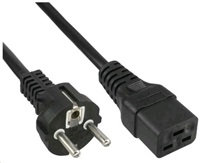 PremiumCord Kábel sieťový k počítaču 230V 16A 3m IEC 320 C19 konektor