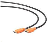 GEMBIRD HDMI kábel na HDMI 1 m (v1.4, M/M, pozlátené kontakty, tienené, Ethernet, CCS)