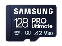 Samsung/micro SDXC/128GB/Class 10/+ Adaptér/Modrá