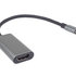 PremiumCord Převodník USB-C na HDMI, rozlišení 4K a FULL HD 1080p, kovové pouzdro
