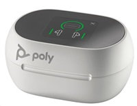 HP Poly Voyager Free 60+ MS Teams bluetooth headset, BT700 USB-A adaptér, dotykové nabíjecí pouzdro, bílá