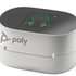 HP Poly Voyager Free 60+ MS Teams bluetooth headset, BT700 USB-A adaptér, dotykové nabíjecí pouzdro, bílá