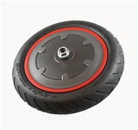 Přední kolo s motorem - vč. pneu a duše pro Xiaomi Mi Electric Scooter 1S / Essential, šedá