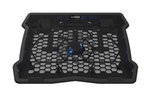 Chladiaca podložka Canyon NS-02, chladiaci podstavec s ventilátorom pre notebook 10´´ - 15.6", LED podsvietenie, čierny